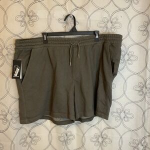 Men's Original Use Green Shorts Elastic Waist Pockets Size‎ XXL